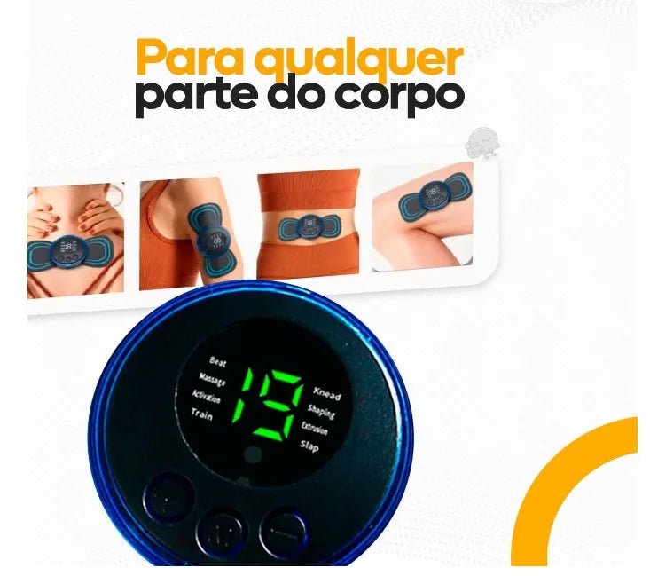 Aparelho de Massagem Portátil Recarregável - VicenteExpress