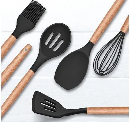 Jogo de Cozinha em Silicone - 12pçs - VicenteExpress