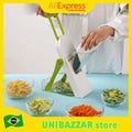 Multifunctional Sly Cutter with 5 Functions: Ideal for Cutting Potatoes, Vegetables and Vegetables with High Quality and Efficiency - VicenteExpress